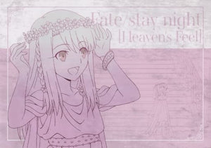 Illyasviel Von Einzbern Fate/stay night: Heaven's Feel III. spring song Special A3 Key Frame Paper Place Mat Ufotable Dining Collaboration Dining 4th Limited Visiting The Store Benefits Course B Place Mat [USED]