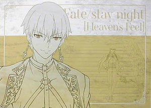 Gilgamesh Special A3 Original Paper Luncheon Mat Fate/stay night: Heaven's Feel III. spring song x ufotable Collaboration Dining 4th Term Visit Benefits B Course Table mat [USED]