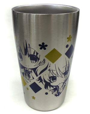 Heroine's Stainless Tumbler 9-nine- Haruiro Harukoi Harukaze Akiba POP Festival Goods Tumbler [USED]