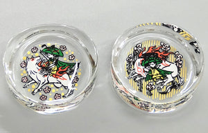 ADERIA x Ogami Glass Chopstick Rest Set 2 Set Ogami 12th Anniversary Special Collection E-Capcom Limited Other-Goods [USED]