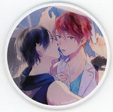 Atsuto & Yuki Right Atsuto Left Yuki Hello Morning Star x Gratte animatecafe Acrylic Coaster Paid Benefits Coaster [USED]