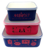 Logo Food Container 3 Set Revolutionary Girl Utena 25th Anniversary POP UP SHOP in Marui Other-Goods [USED]