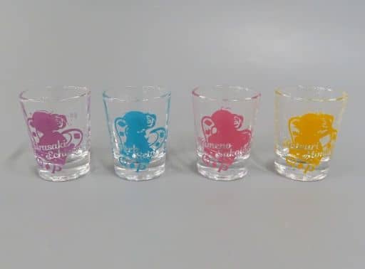 Tokyo 7th Sisters Shot Glass Set The Queen of Purple 1st Live I'M The Queen And You? Limited Glass [USED]