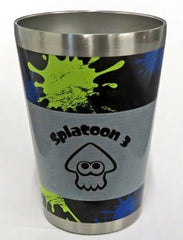 Squid Splatoon3 Vacuum Insulated Tumbler 7-Eleven Seven Net Shopping Limited Splatoon3 Tumbler Book Squid Ver. Appendix Tumbler [USED]