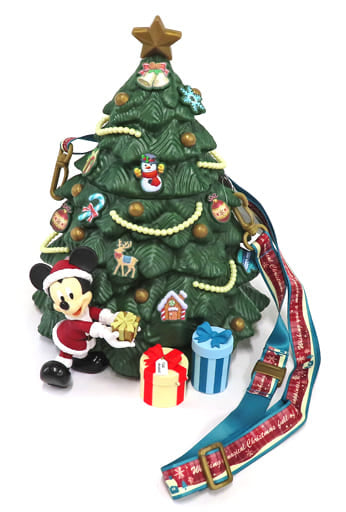 Mickey Mouse Christmas Tree Disney Popcorn Bucket Tokyo Disney Resort Limited Christmas 2022 Tableware [USED]