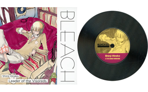 Shinji Hirako BLEACH Bleach Ex. Original Record Coaster Collection 20th Anniversary Original Art Exhibition Bleach Ex. Limited Coaster [USED]