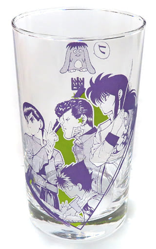 Yu Yu Hakusho Retro Glass Yoshihiro Togashi Exhibition Puzzle Limited Glass [USED]