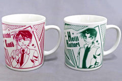 Shinichi Kudo, etc. Detective Conan Original Mug Set Daiichi Pan Collaboration 2nd Original Goods Present Campaign Winning Items Mug [USED]