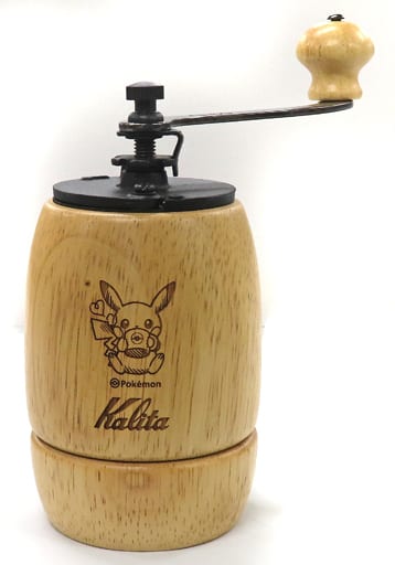 Pikachu Pokemon Everyday Happiness Coffee Mill Karita Collaboration Tableware [USED]