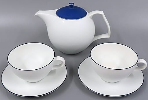 Yang Wen-li Julian Minci Legend of the Galactic Heroes: Die Neue These Peaceful Tea Set White X Blue Mitsukoshi Limited Other-Goods [USED]