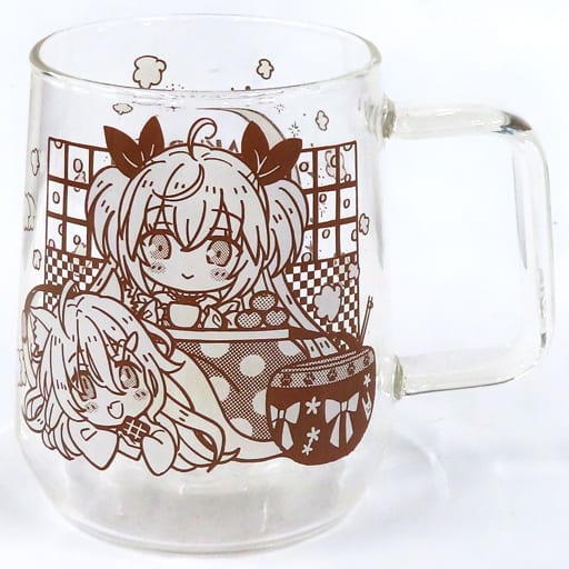Sakura, Moyu as the Night's. Reincarnation Warm Mug Glass Electric Festival 2019 Winter in Shinjuku Limited Glass [USED]