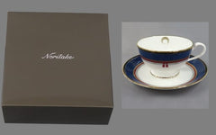 Mikazuki Munechika Touken Ranbu -online- Teacup & Saucer Set Noritake Collaboration Vol.3 Cup [USED]