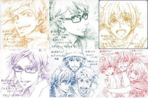 All 6 Types Set Okamura Kohei Newly Drawn Illustration Design Coaster Free! -the Final Stroke- Second Part 3rd Week Visitor Gift Coaster [USED]