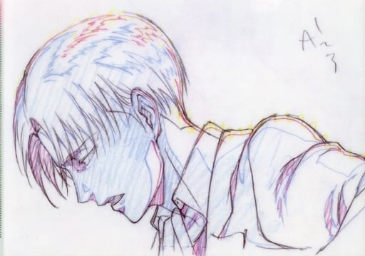 Levi Ackerman Attack on Titan Season2 WIT STUDIO A4 File Folder File Folder [USED]