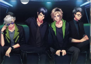 A4 Clear File PC Soft Dynamic Chord feat.apple-polisher First Press Limited Edition B Edition / Stella Set Included Bonus Single Item File Folder [USED]