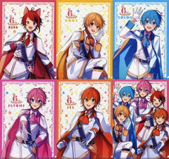 Strawberryprince A4 File Folder 6th Anniversary Ver.!! Animate Limited A4 File Folder Lottery Prize All 6 Types Set File Folder [USED]