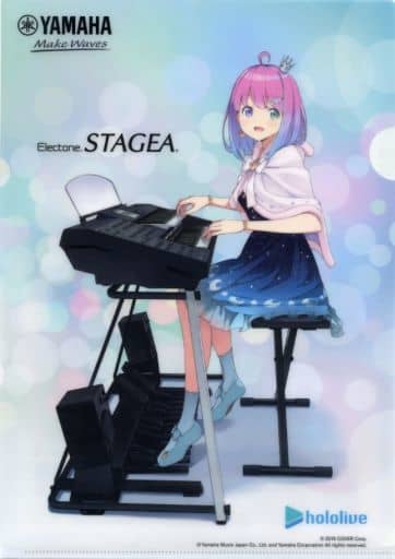 Luna Himemori Vtuber Hololive A4 File Folder Stagea Collaboration Electone Performance Experience Prize File Folder [USED]