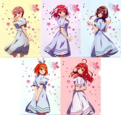 Ichika Nakano, etc. The Quintessential Quintuplets Movie X HICUL A4 File Folder Set File Folder [USED]