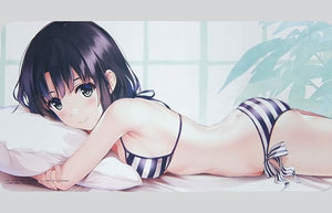 Ittaku Kanojo Kato Megumi Desk Mat A Saekano: How to Raise a Boring Girlfriend Misaki Kureto Exhibition Plastic Sheet [USED]