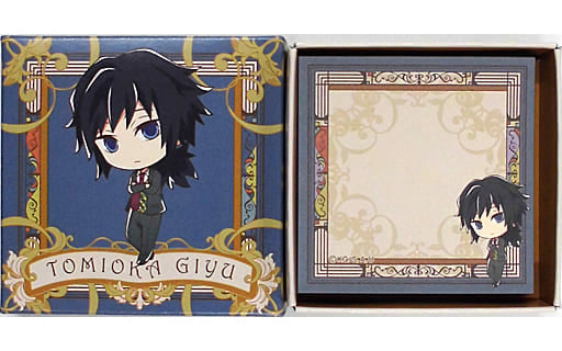 Giyu Tomiokau Demon Slayer: Kimetsu no Yaiba Kimetsu Modern Box Memo Fujiiro Shopping Street amiami Street in Akihabara Limited Stationery [USED]