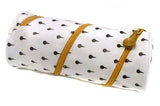 Sticky Fingers Cylindrical / White Design Pen Case Golden Wind Stationery [USED]