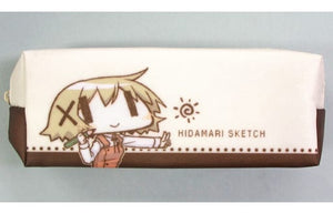 Yuno Madoka Kaname Hidamari Sketch Puella Magi Madoka Magica Pencil Case Ume Aoki Exhibition Limited Stationery [USED]