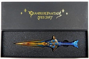 Shitenjin Paper Knife Souten Granblue Fantasy Gra Blue Fes 2017 Cosplay Contest Winners Freebies Stationery [USED]