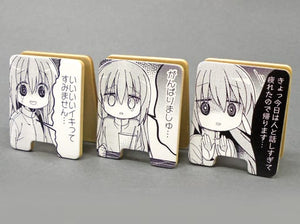 Bocchi-Chan Bocchi The Rock! Clip Memo Stand Set Manga Time Kirara Exhibition in Osaka Limited Set of 3 Stationery [USED]