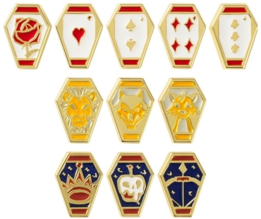 Riddle Rosehearts, etc. Disney: Twisted-Wonderland Pen Charm Collection A All 11 Types Set Charm [USED]