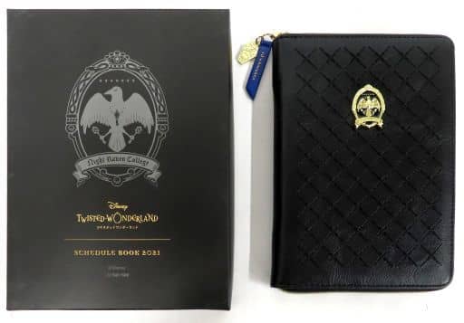 Vil Schoenheit Disney: Twisted-Wonderland 2021 Notebook NIGHT RAVEN COLLEGE Premium Bandai Limited Diary [USED]