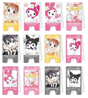 Onegai My Melody Trading Ani-Art Acrylic Signboard Style Memo StandAll 12 Types Set Other-Goods [USED]