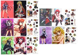 All 5 Types Set Clear File Set Taito Lottery Honpo High School DxD New Save On Limited I Award File Folder [USED]