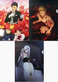 A4 Clear File 3 Types Set Fate/Zero The Adventure Anime Contents Expo 2013 Limited File Folder [USED]