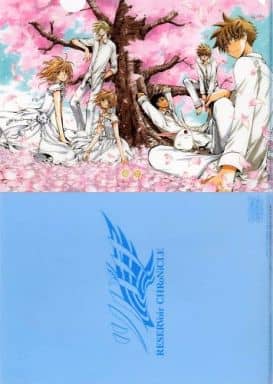 7 People / Sakura A4 Clear File Tsubasa: Reservoir Chronicle CLAMP FESTIVAL 2011 Limited File Folder [USED]