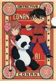 China A Detective Conan Mini Clear File Collection -World Tour- File Folder [USED]