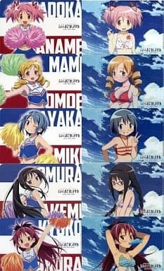 Puella Magi Madoka Magica: The Movie Rebellion Mini File Folder LAWSON Limited All 10 Types Set File Folder [USED]