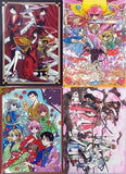 Hikaru Shido etc A4 Clear File Set B 4 Set CLAMP Original Dawing Exhibition in Kyo Mafu 2014 Kyoto International Manga Anime Fair 2014 Goods File Folder [USED]