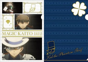 Phantom Thief Kid A4 Clear File 2 Sheets Set Magic Kaito 1412 File Folder [USED]