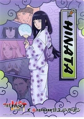 Hyuuga Hinata The Last Naruto The Movie A4 Magic Clear File Oedo Onsen Monogatari Minoh Onsen Spa Garden Limited File Folder [USED]