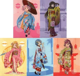 Madoka Kaname, etc. Puella Magi Madoka Magica The Movie Rebellion Maiko Clear File Set Kyoto International Manga Anime Fair 2014 & Aniplex+ Limited Set of 5 File Folder [USED]