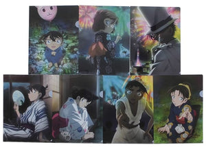 New Drawn Special Illustration A4 Gravure Clear File 7 Sheets Set C92 Detective Conan Gravure Collection summer [Single Item] File Folder [USED]