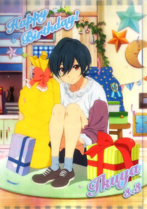 Kirishima Ikuya Birthday Surprise! A4 Clear File High Speed! Free! Starting Days File Folder [USED]