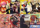 All 8 Types Set Touken Ranbu -ONLINE- 1st Anniversary Celebration Drawing Clear File Collection vol.2 Touken Ranbu STORE5 Summer Festival Goods File Folder [USED]