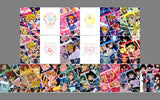 A4 Clear File Set -Sailor Warrior Makeover Collection- Ichiban Kuji Sailor Moon Otome no Henshi Collection Pize G All 10 Types Set File Folder [USED]