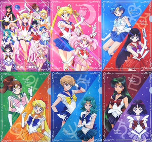 Sailor Moon, etc. Sailor Moon Set of 6 Universal Studios Japan The Miracle 4-D Exclusive Set of 6 File Folder [USED]