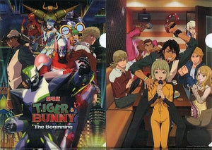 Gathering A4 Clear File 2 Set Tiger & Bunny: The Rising x Karaoke DAM Planning HERO KARAOKE 2012 Campaign Winning Items File Folder [USED]