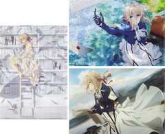 Violet Evergarden A4 File Folder Special Event Limited Set of 3 File Folder [USED]