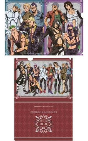 Assassin Team Ver. AGF2019 Newly Drawn A4 Clear File Set 2 Set Golden Wind File Folder [USED]