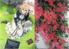 Violet Evergarden Violet Evergarden A4 File Folder Orchestra Concert 2019 Limited 2 Types set File Folder [USED]