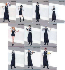 Ichigo Kurosaki, etc. BLEACH Let's Singing! Trading Mini Clear File Karaoke no Tetsujin Limited All 10 Types Set File Folder [USED]